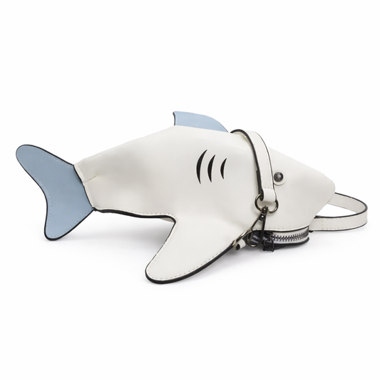 Seaborn Shark Bag (White)